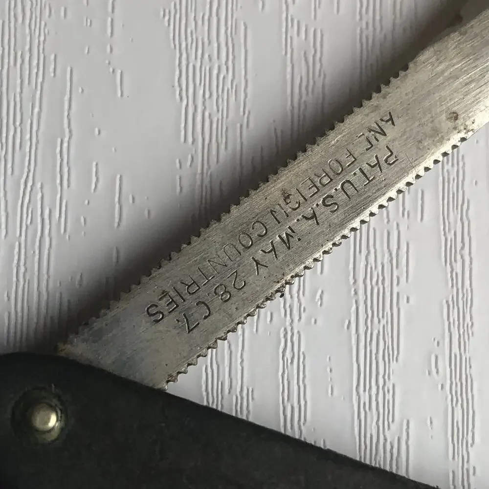 Vintage Durham Duplex Demonstrator Safety Shaving Straight Razor
